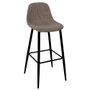 Home Deco Factory Taburet de bar Scott taupé