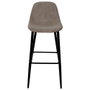 Home Deco Factory Taburet de bar Scott taupé
