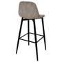 Home Deco Factory Taburet de bar Scott taupé