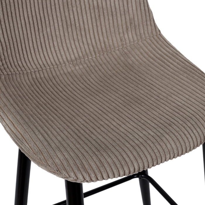 Home Deco Factory Taburet de bar Scott taupé