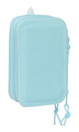 Safta Plumier Triple 37 Pièces pour Enfants avec Motif Furby, Dimensions 12.5x19.5x5.5 cm