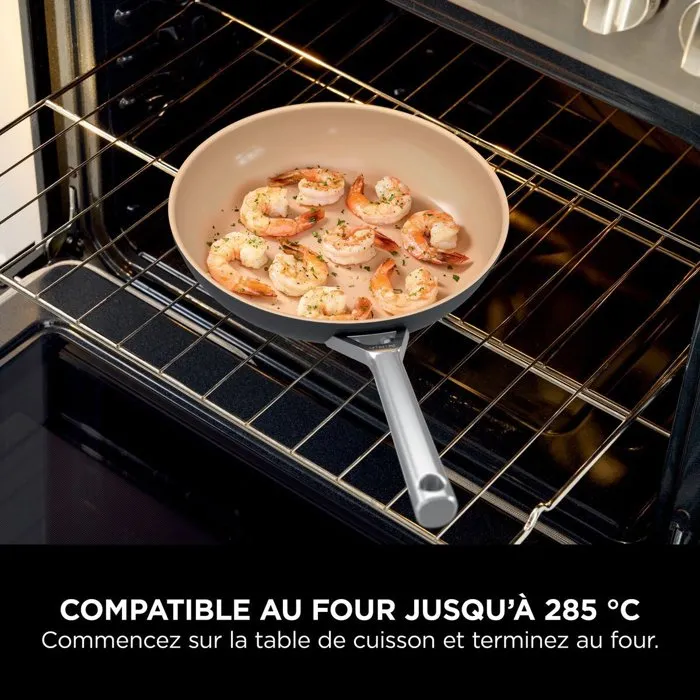 Ninja Casserole en céramique ExtendedLife CW90218EUI - 18 cm avec couvercle