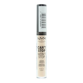 NYX Can't Stop Won't Stop Correcteur Liquide Anticernes Mat Vegan - 3.5 ml, Teinte Ivoire Clair