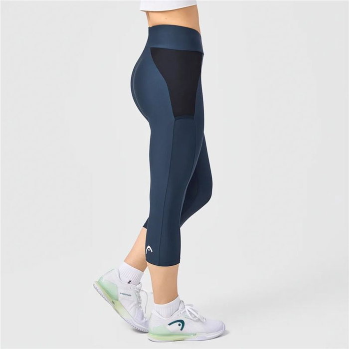 Leggings de Sport pour Femmes Head Tech 3/4 Tights Blue marine S