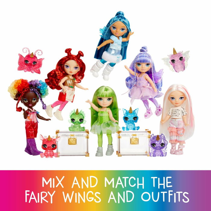 Rainbow High Littles Rainbow Fantasy Fairies Doll - Apple (Rouge)