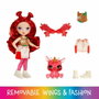 Rainbow High Littles Rainbow Fantasy Fairies Doll - Apple (Rouge)