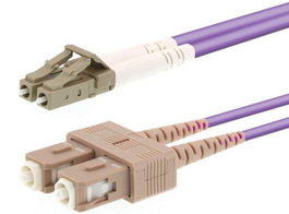 LOGON PROFESSIONAL Câble de raccordement fibre optique OM4 LC/SC 10m