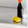 Emuca Protecteur de fond pour meuble de cuisine, 16mm, module 1.000mm, 968x580mm, Plastique et Aluminium, Aluminium naturel