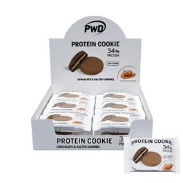 PWD NUTRITION Cookie Protéiné 34% Protéine Choco-toffe 18uds