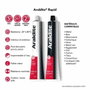 Cyanolit Araldite Rapid Rouge Colle époxy bi-composant 2 x 100 ml