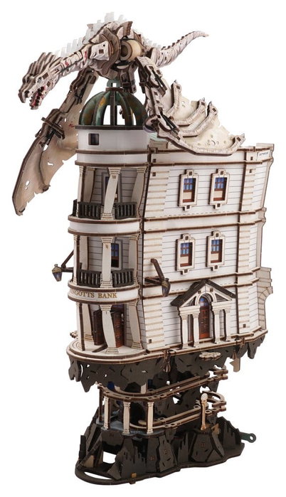 Ugears Harry Potter Maquette en bois Dragon ukrainien à panse de fer Ugears Harry Potter Maquette en bois Dragon ukrainien à panse de fer