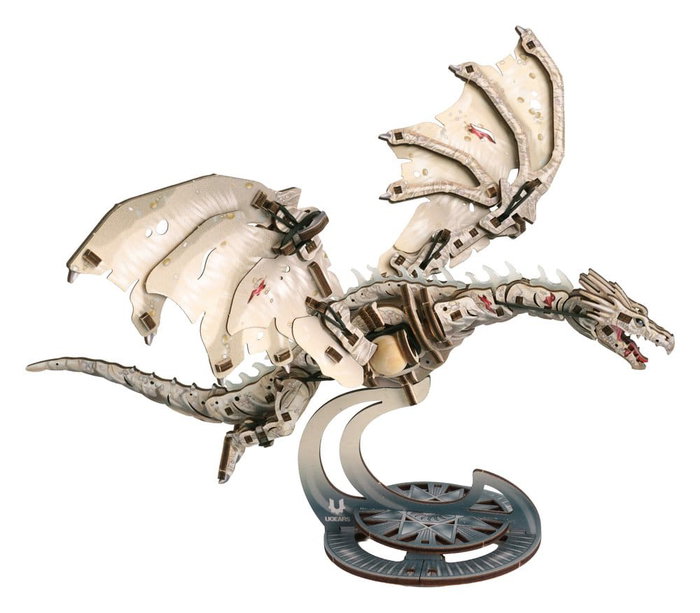 Ugears Harry Potter Maquette en bois Dragon ukrainien à panse de fer Ugears Harry Potter Maquette en bois Dragon ukrainien à panse de fer