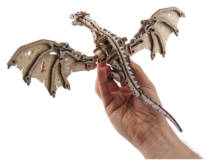 Ugears Harry Potter Maquette en bois Dragon ukrainien à panse de fer Ugears Harry Potter Maquette en bois Dragon ukrainien à panse de fer