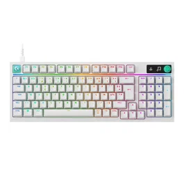 Logitech G G316 X 98 Clavier Gamer Filaire AZERTY Blanc