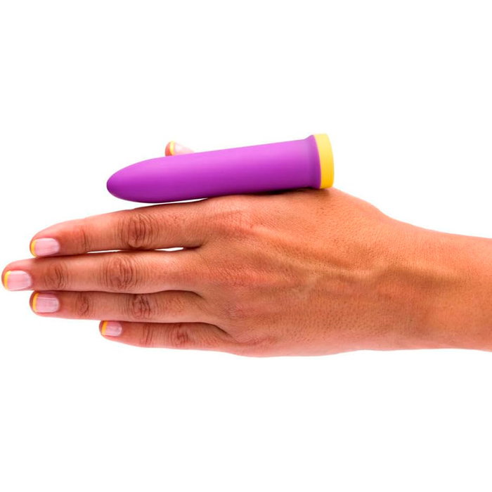 Platanomelón Bali Basics Vibrateur Clitoridien Lilas, Silicone Hypoallergénique, 7 Modes de Vibration, Recharge USB, Étanche, 1 Unité