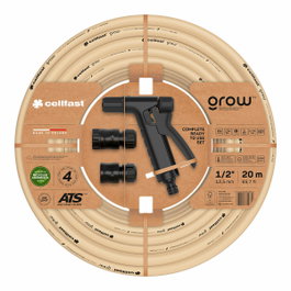 Cellfast Kit manguera de jardín grow ø12,5 mm, ½ pulg, 20 m