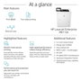 HP LaserJet Enterprise M611dn - Imprimante laser monochrome réseau, recto-verso automatique, jusqu'à 65 ppm, JetIntelligence, sécurité dynamique