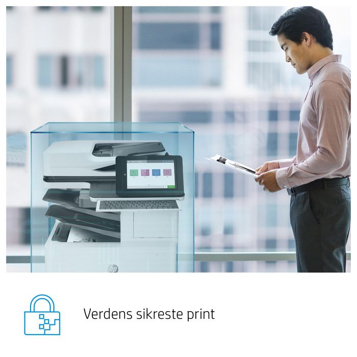 HP LaserJet Enterprise M611dn - Imprimante laser monochrome réseau, recto-verso automatique, jusqu'à 65 ppm, JetIntelligence, sécurité dynamique