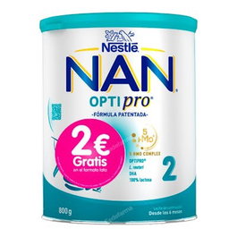 NAN OPTIPRO 2 Lait de continuation Pack de 6 x 800 g