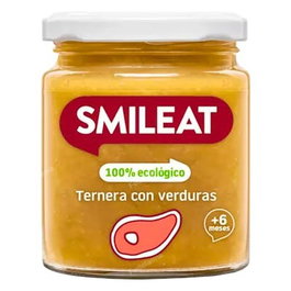 SMILEAT Tarrito Ternera + Verduras 230 g