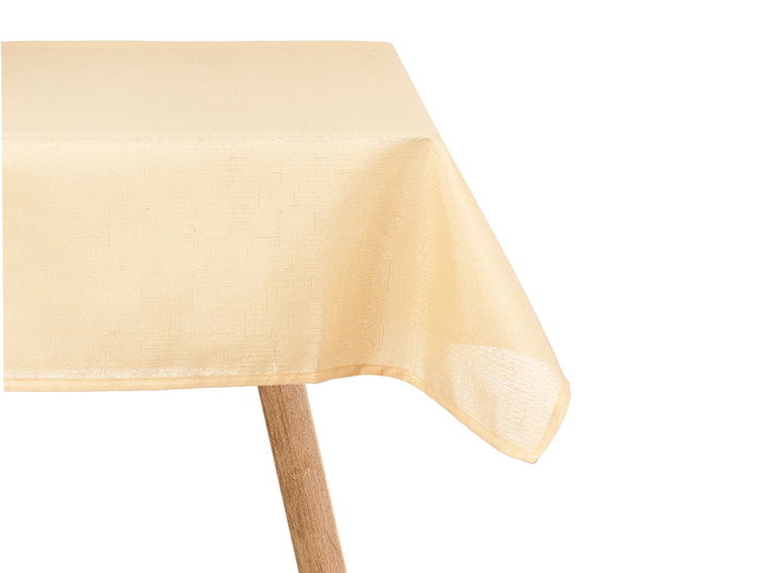 Kinvara Nappe en Polyester Beige 140x140 cm (Set de 12)