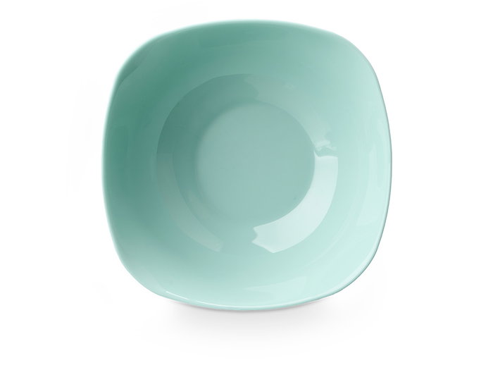 Vivalto Bol Carré Opal Vert 19 cm – Micro-ondes et Lave-vaisselle (Set de 36)