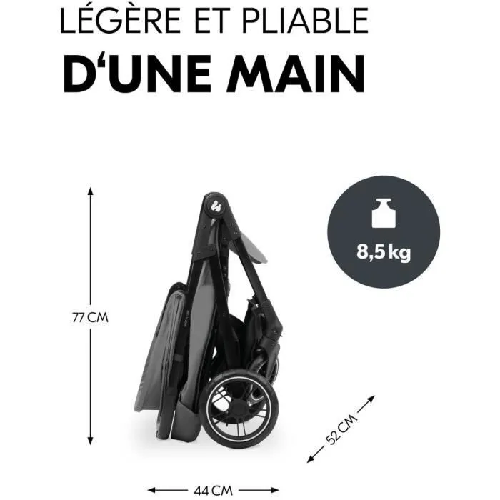 Hauck Shop N Care Poussette Compacte 4 Roues Gris - Dossier Réglable, Pare-Soleil UPF 50+, Pliable d'une Main, Compatible Sièges Auto Hauck Shop N Care Poussette Compacte 4 Roues Gris - Dossier Réglable, Pare-Soleil UPF 50+, Pliable d'une Main, Compatible Sièges Auto