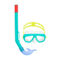 Bestway 24018 Masque et Tubo Enfant Corréa Anatomique Couleur Assortie +3 Ans Plage et Piscine