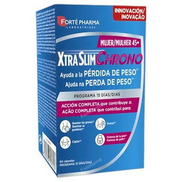 FORTE PHARMA XTRASLIM CHRONO MUJER 45+ 60 CAPS