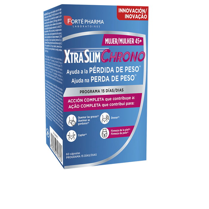 FORTE PHARMA XTRASLIM CHRONO MUJER 45+ 60 CAPS FORTE PHARMA XTRASLIM CHRONO MUJER 45+ 60 CAPS