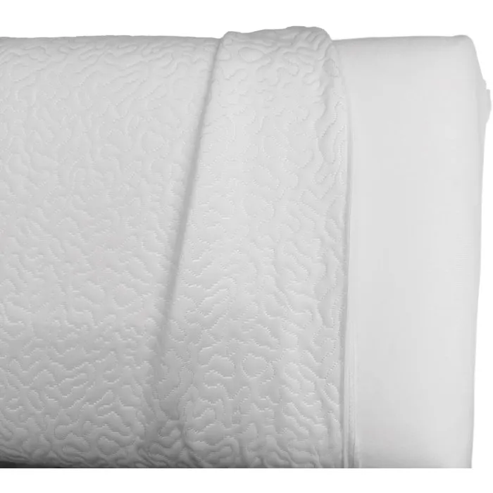 Toison D'Or Oreiller mémoire de forme Paresse Soft - Confort extra souple - Tissu double jacquard déhoussable - 40 x 60 cm - Blanc