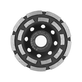 WOLFPACK LINEA PROFESIONAL Disque Diamant 115 mm Double Couronne Segmenté