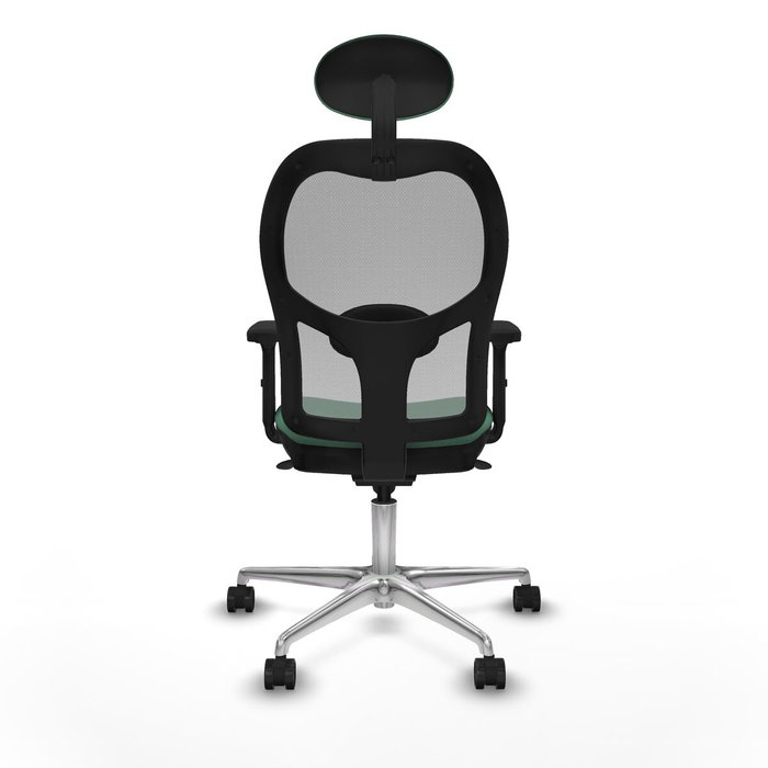 Piqueras y Crespo Chaise de Bureau avec Appui-tête 2D086N1 Vert émeraude Piqueras y Crespo Chaise de Bureau avec Appui-tête 2D086N1 Vert émeraude