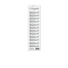 Tres Claveles Coupe-ongles Chrome 8 cm - Lot de 12