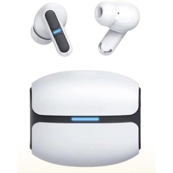 Casque bouton LEOTEC LETWS02W Blanc Casque bouton LEOTEC LETWS02W Blanc