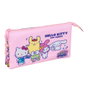 Safta Trousse Triple Hello Kitty & Friends