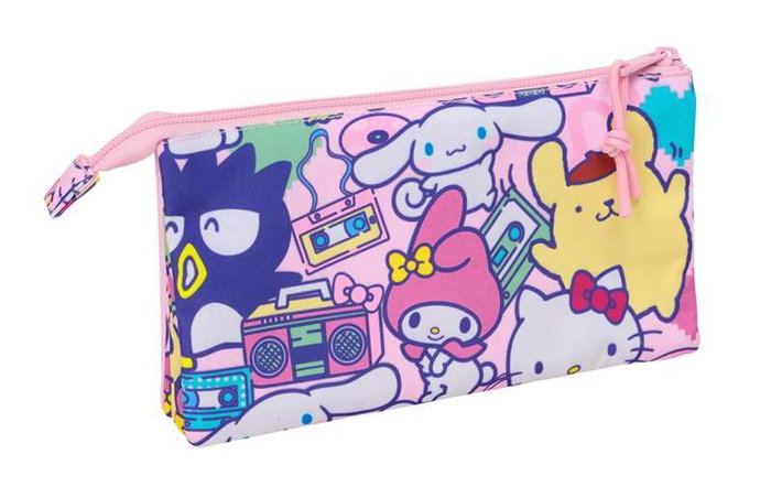 Safta Trousse Triple Hello Kitty & Friends