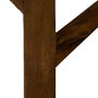 Porte-manteau Marron Bois de manguier 23 x 7 x 123 cm
