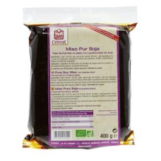 Celnat Hatcho Miso 400g Bio - Pâte de Soja Fermentée Celnat Hatcho Miso 400g Bio - Pâte de Soja Fermentée