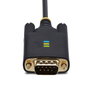 StarTech.com Adaptateur USB vers 2 ports série RS232 DB9 2P6FFC-USB-SERIAL Noir