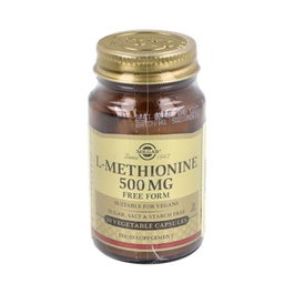 SOLGAR L-Méthionine 500 mg, 30 capsules
