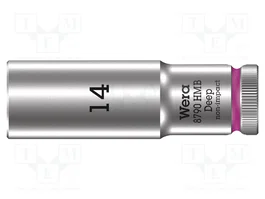 WERA Douille HEX 14mm 3/8 pouces 6 pans