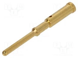 HARTING Connecteur M12 mâle droit avec contact de mise à la terre doré