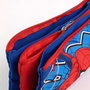 Cerdá - Étui 3 compartiments Spiderman pour fournitures scolaires - Dimensions: 22.5 x ('2.2') x ('1.1') cm - À partir de 3 ans - Bleu