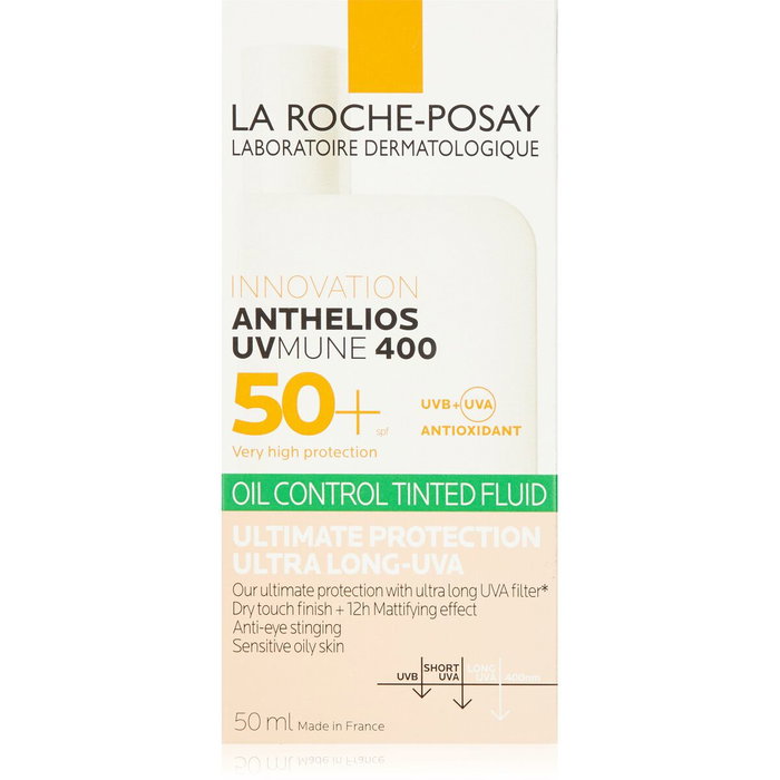 La Roche Posay Anthelios UV-Mune 400 Fluide Contrôle du Sébum Teinté SPF50+ La Roche Posay Anthelios UV-Mune 400 Fluide Contrôle du Sébum Teinté SPF50+