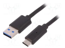 QOLTEC Câble USB 3.0 de USB A vers USB C, 1,2m