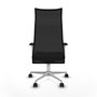 Piqueras y Crespo Chaise de Bureau Albacete Gris et Noir