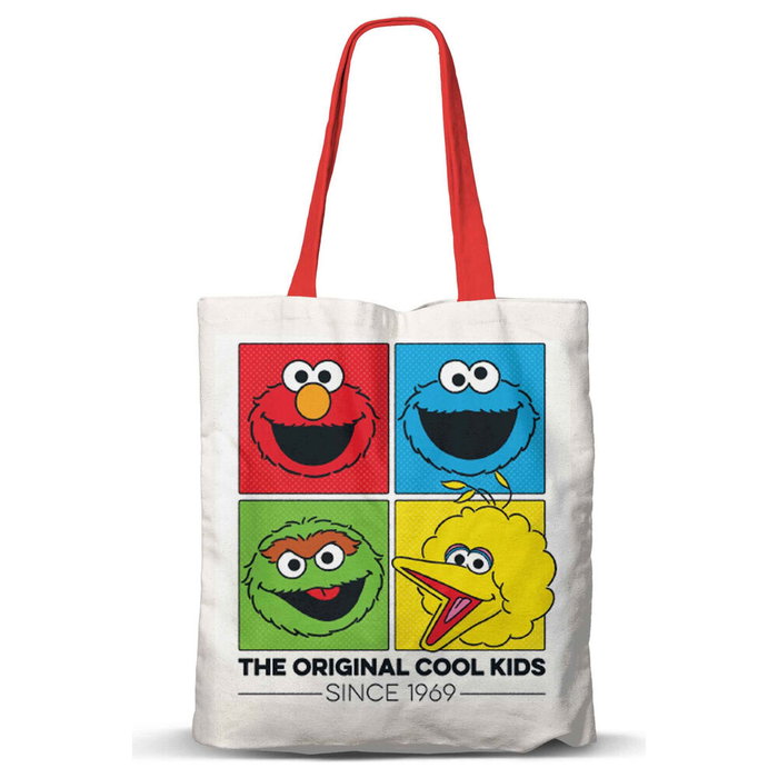 Karactermania Sac Shopping Barrio Sesamo Blanc