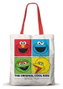 Karactermania Sac Shopping Barrio Sesamo Blanc