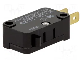 Aratas (Formerly Omron Components) Microcommutateur SNAP ACTION SPDT 15A/250VAC V-15-1C25